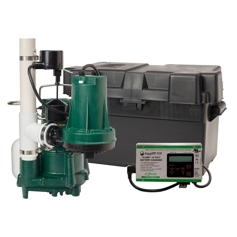 Zoeller 508-0007 18" Pro Pak Series Aquanot 12v 1/2 hp Pre-assembled